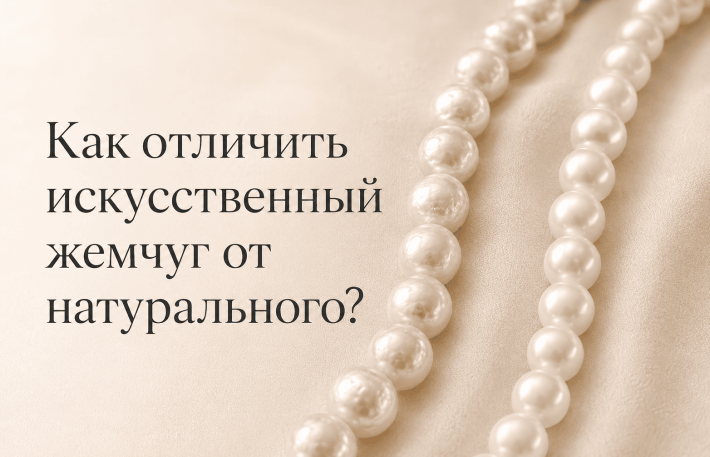 Как отличить искусственный жемчуг от натурального?