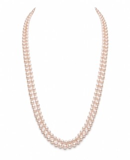 Бусы MEGAN pink 7мм АА+