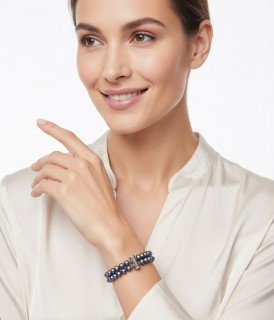 Браслет MEGAN black 6мм