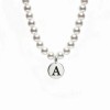 Колье жемчужное ADELE с буквой A