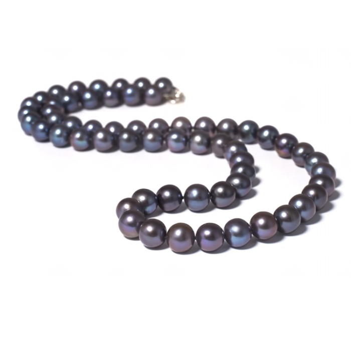 Ожерелье CLASSIC BLACK 9мм