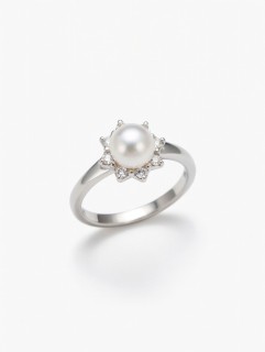 Кольцо с жемчугом MOON