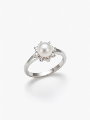 Кольцо с жемчугом MOON
