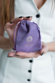 Браслет HEART из серого жемчуга рис 6мм