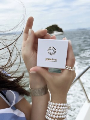 Браслет из белого жемчуга 8мм