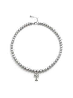Ожерелье из серого жемчуга FAITH