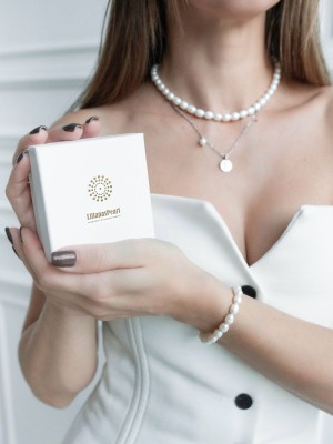 Чокер жемчужный CLAUDETTE