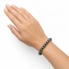 Комплект из колье и браслета BLACK VIOLET 8мм