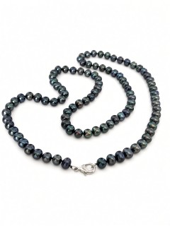 Бусы BLACK VIOLET 8мм