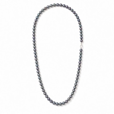 Бусы BLACK VIOLET 8мм