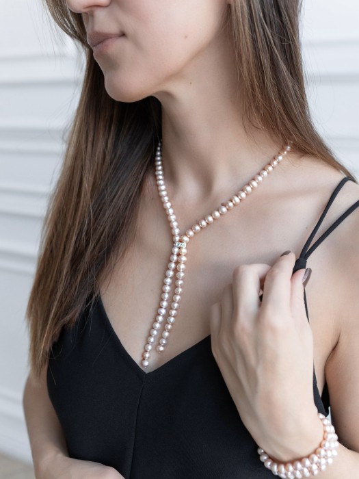 Галстук SABRINE pink