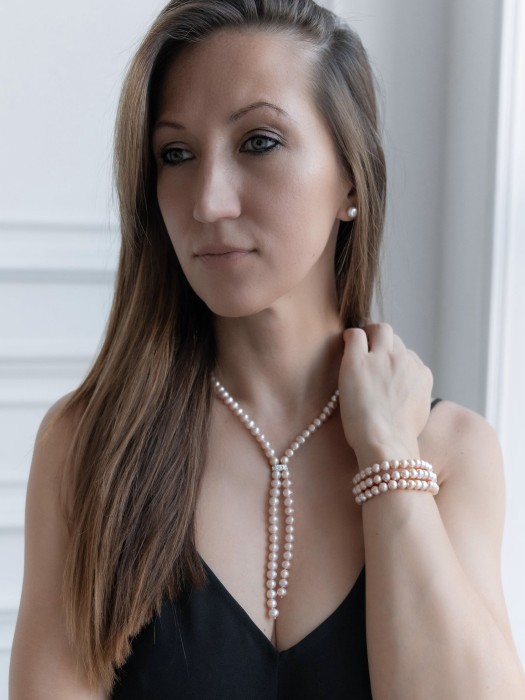 Галстук SABRINE pink