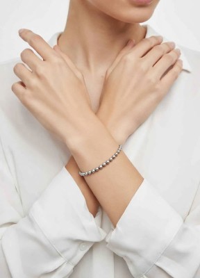 Браслет GABY grey 6мм AAA