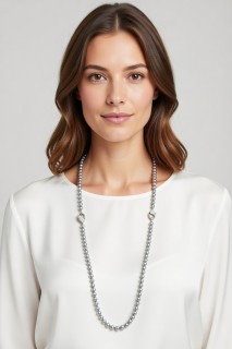 Бусы GREY SWAN 8мм АА+