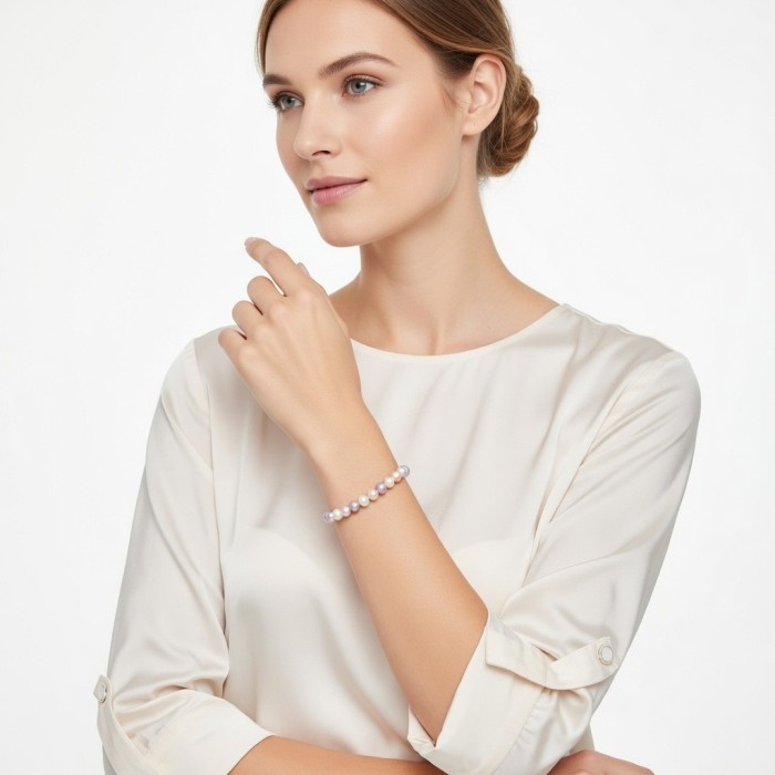 Браслет VANILLA PEARL 7мм