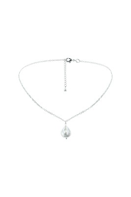 Цепочка PEARL DROP white