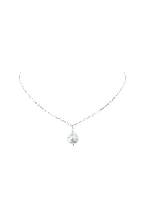 Цепочка PEARL DROP white