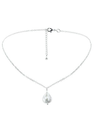 Цепочка PEARL DROP white